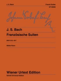 Bach: French Suites BWV 812-817 for Piano published by Wiener Urtext